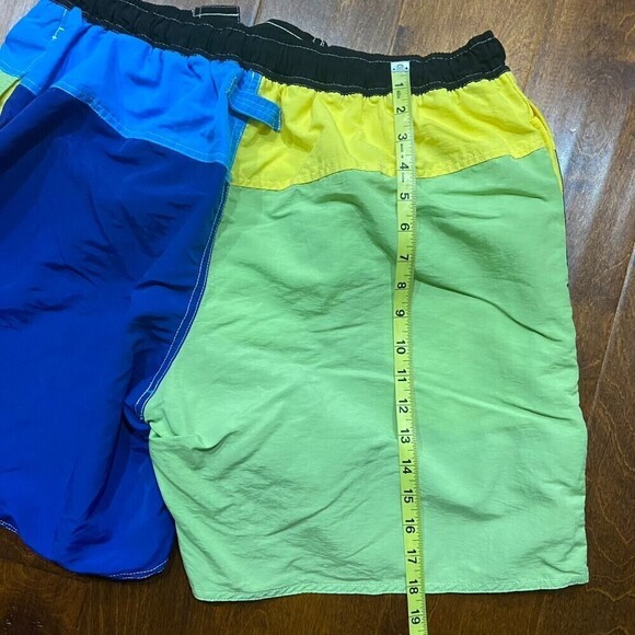Nautica Vintage Color Block Board Surf Swim Trunks Shorts Men's Size XL - Picture 6 of 7